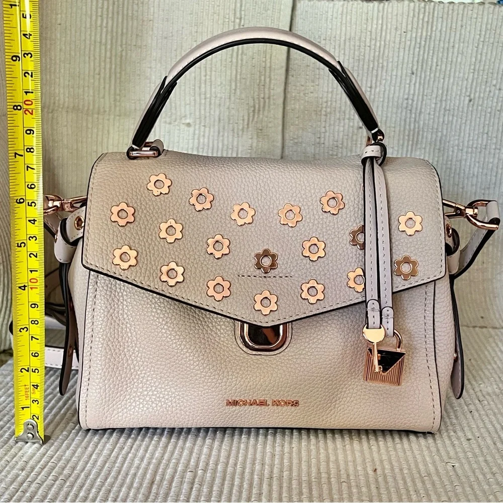 Michael Kors Bristol Pink Small Satchel - Picture 16 of 16